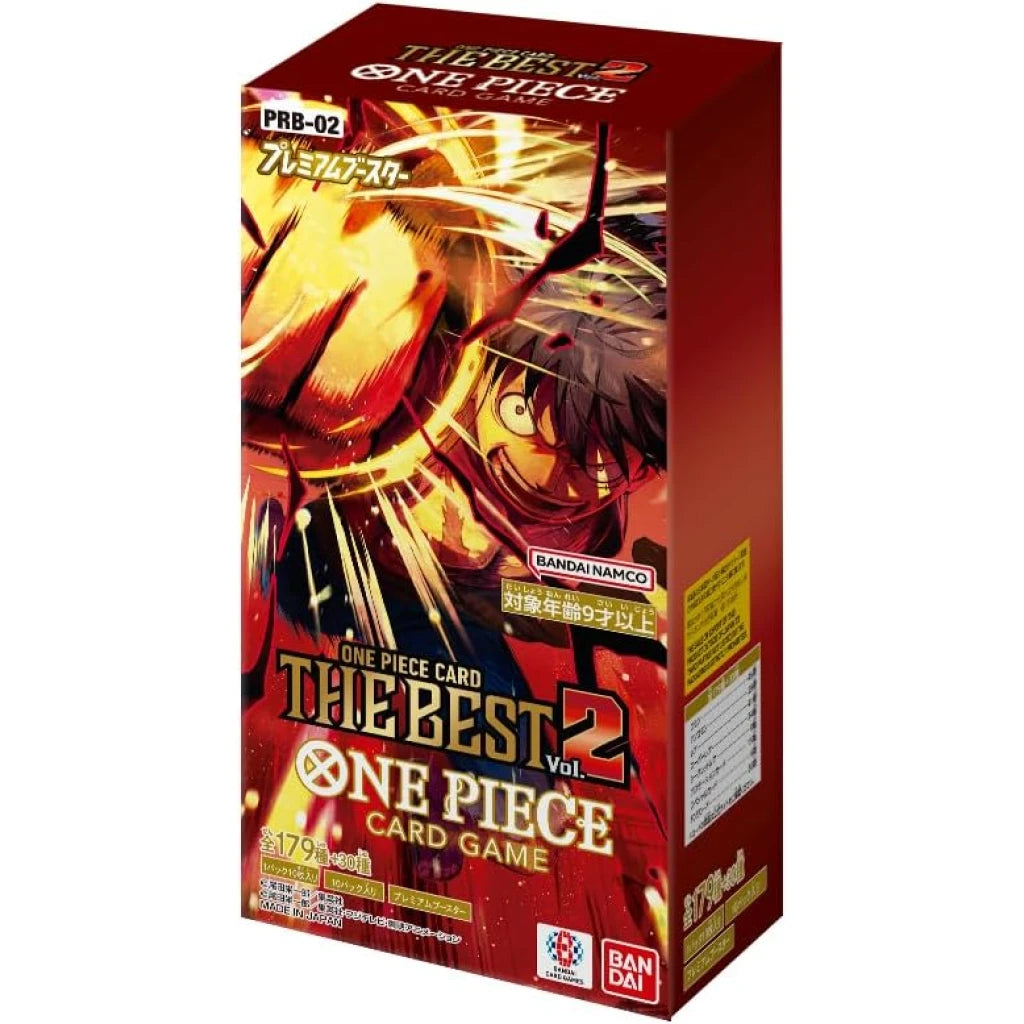ONE PIECE Card Game PRB-02 THE BEST Vol. 2 Booster Box (Japanese)